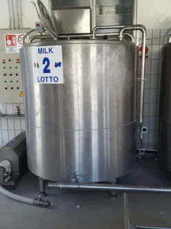Serbatoi per latte