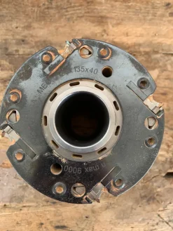 Set usato di 4 teste portacoltelli TERSA + rasante