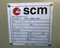 Sezionatrice orizzontale SCM
