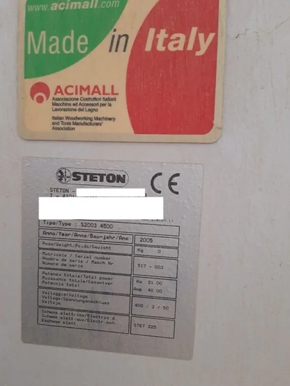 1#7335 Sezionatrice Steton