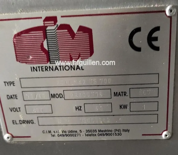 SFOGLIATRICE AUTOMATICA DA PAVIMENTO CIM