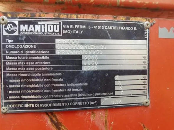 2#3533 Sollevatore Telescopico Manitou 13-30