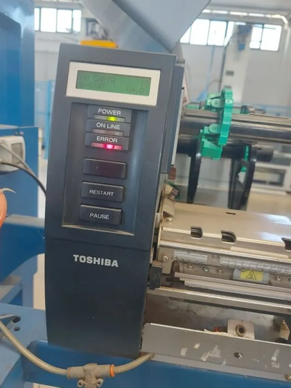 10#8584 Stampante Toshiba e applicatore
