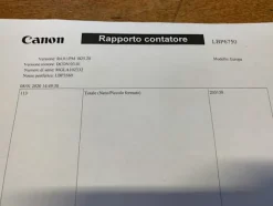 4#5022 Stampanti Canon