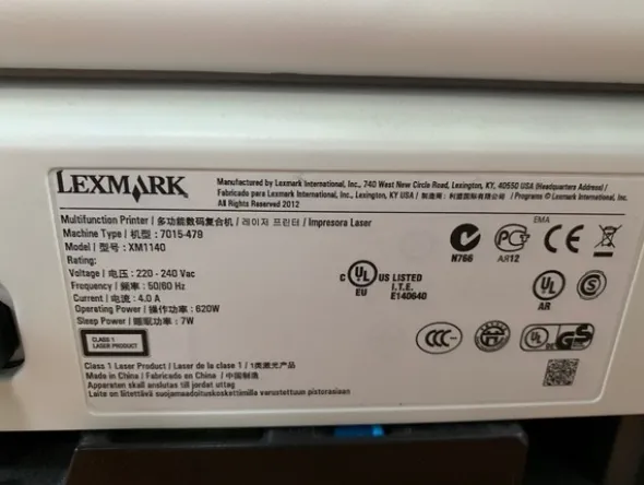 4#5293 Stampanti Lexmark e Epson