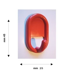 STAMPI IN ACCIAIO GANCI IN ABS 3 MISURE
