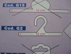 60#3232 Stampi per appendini grucce