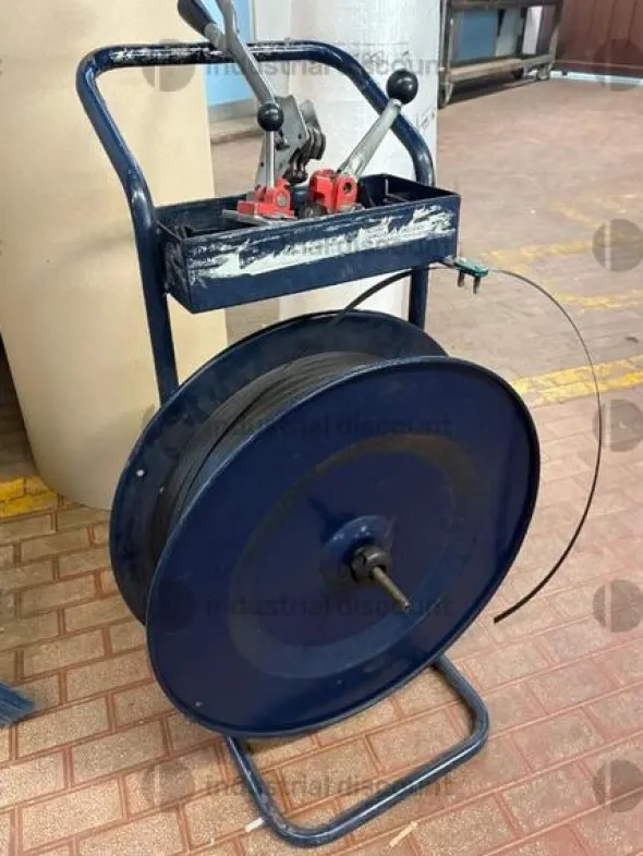 5#9042 Strumentazione Metrologica e Compressore ad aria e smerigliatrice portalite elettrica
