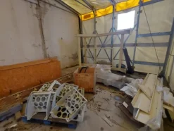 1#7872 Strutture ferrose e ricambi per tritarifiuti