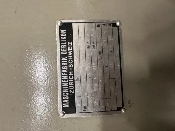 Sulzer 6 AL 25/30 809kW con generatore