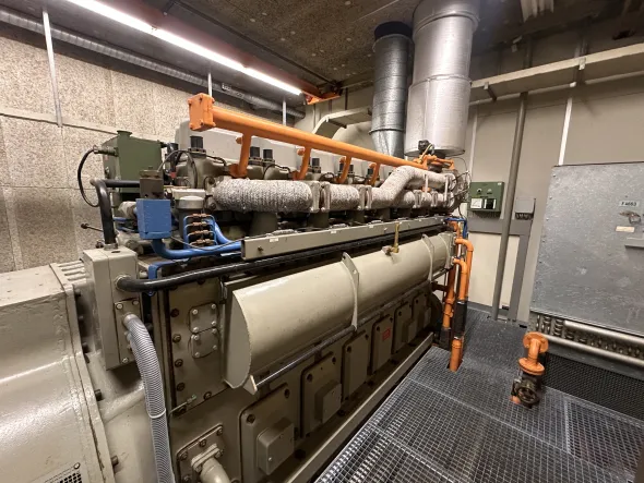 Sulzer 6 AL 25/30 809kW con generatore