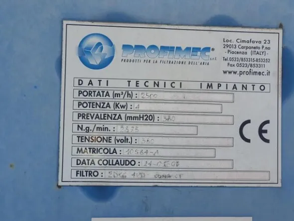 23#7404 Tagliatrice al plasma Profimec