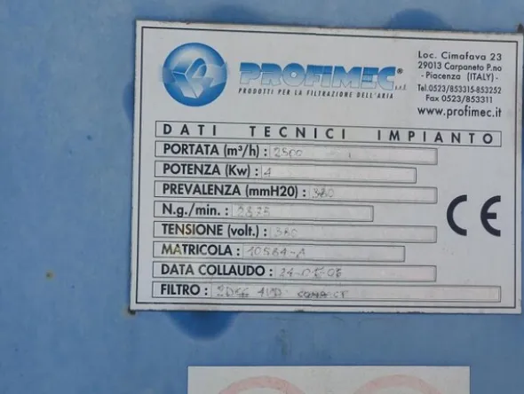 23#7404 Tagliatrice al plasma Profimec