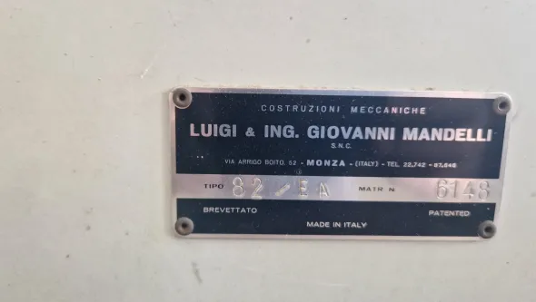 Taglierina industrialeLuigi e ing. Giovanni Mandelli