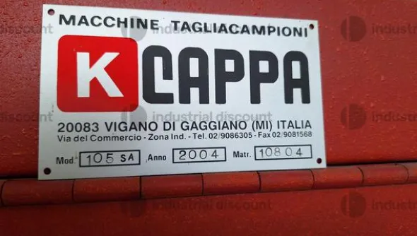 6#9416 Taglierina zig zag Cappa 106 SA