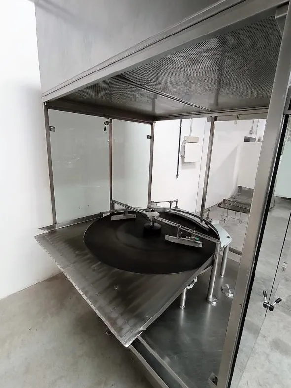 TAVOLO ROTANTE CAPPA FLUSSO LAMINARE COD. MF-PK-TAVR-66
