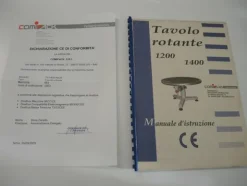 15#4790 Tavolo Rotante Comipack Tv 1400