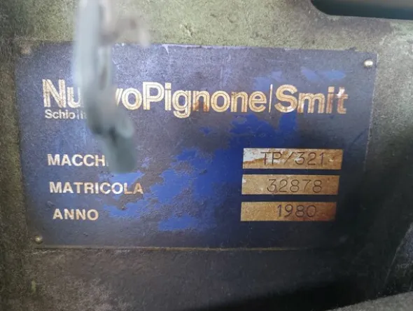 8#7579 Telaio di tessitura Nuovo Pignone Smit