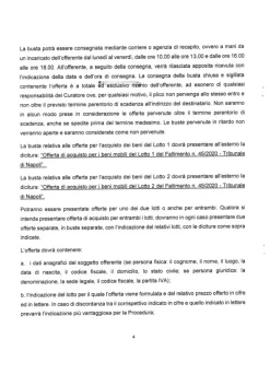 Termoformatrice e altri macchinari e beni mobili