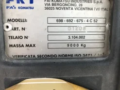 5#3576 Terna Komatsu WB 98
