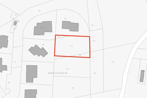 #25502 Terreno edificabile di 800 mq