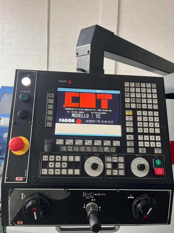 Tornio autoappr. CMT URSUS TC 600x2000x105 | CNC FAGOR