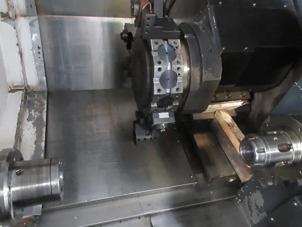 TORNIO CNC DOOSAN PUMA 2100SY MANDRINO/CONTROMANDRINO