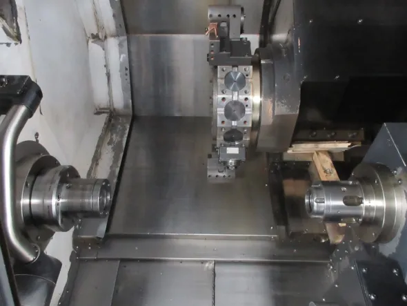 TORNIO CNC DOOSAN PUMA 2100SY MANDRINO/CONTROMANDRINO