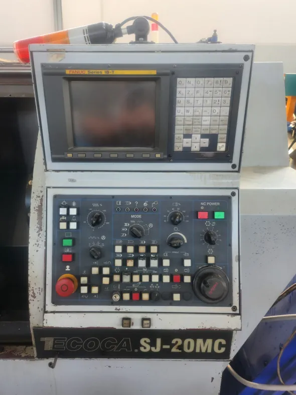 Tornio CNC Ecoca Mod SJ-20MC