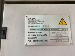 1#8303 Tornio verticale Famar Maxer 400
