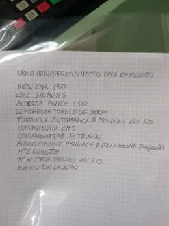 Tornio zanoletti 450