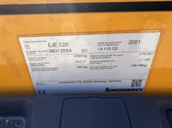 TRANSPALLET DOPPIA ALZATA 2000/1000 KG.