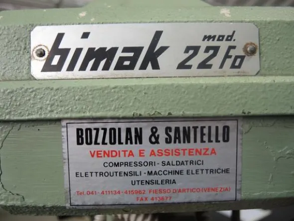25#3064 Trapano A Colonna Bimak 22 fo
