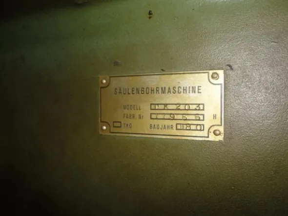 17#3774 Trapano a colonna S䵬enbohrmaschine
