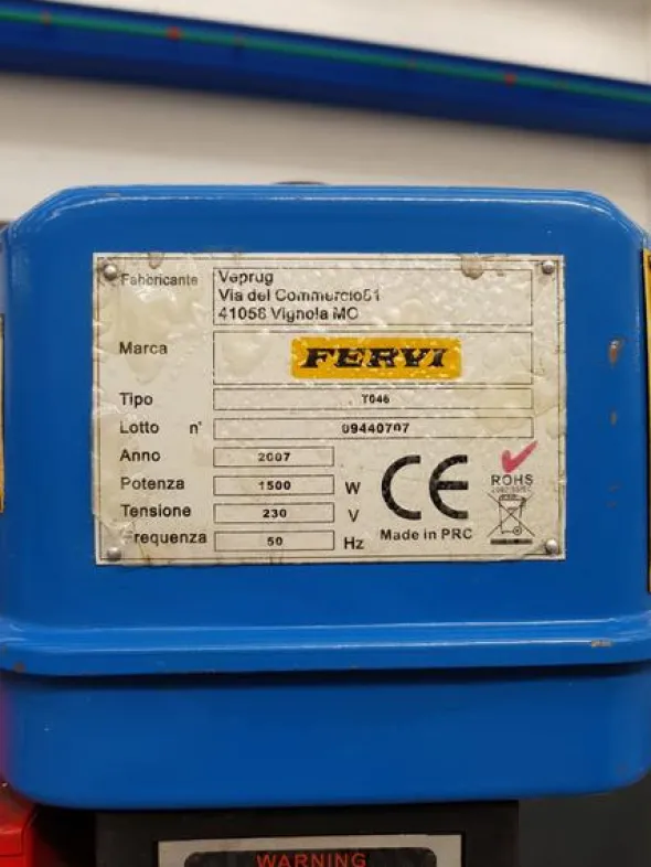15#4199 Trapano fresa Fervi T 046