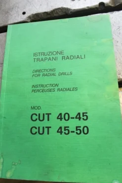25#5074 Trapano Radiale Carimati