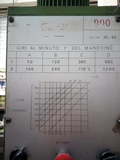 TRAPANO RADIALE NOE900 X 40