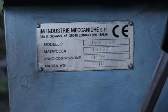 7#4318 Trapano verticale Industrie Meccaniche