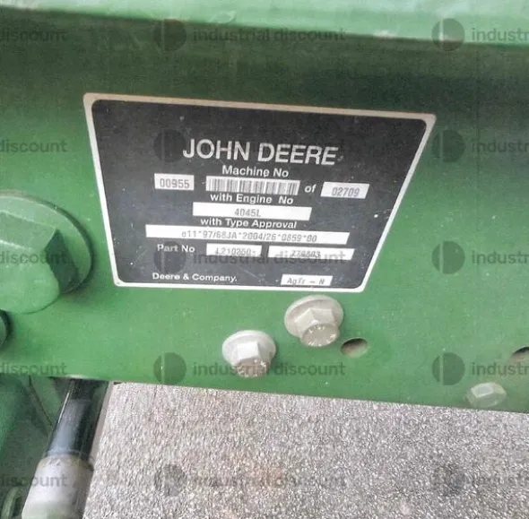 5#9634 Trattore John Deere 5100