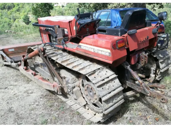 Trattore New Holland 72-85 CM + Lama Apripista