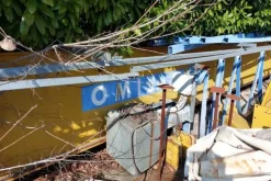 1#7578 Trecce in rame e materiale vario