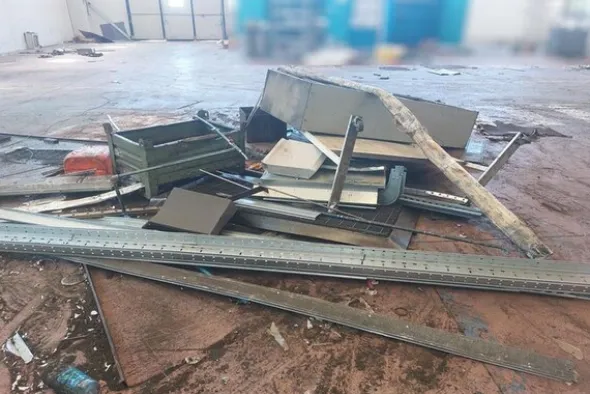 1#7578 Trecce in rame e materiale vario