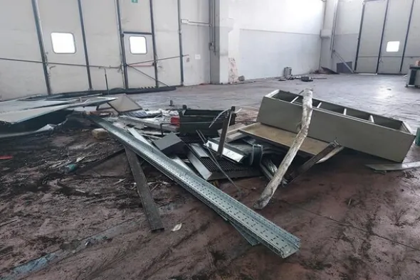 1#7578 Trecce in rame e materiale vario