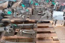 1#7578 Trecce in rame e materiale vario