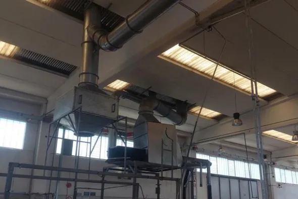 1#7578 Trecce in rame e materiale vario