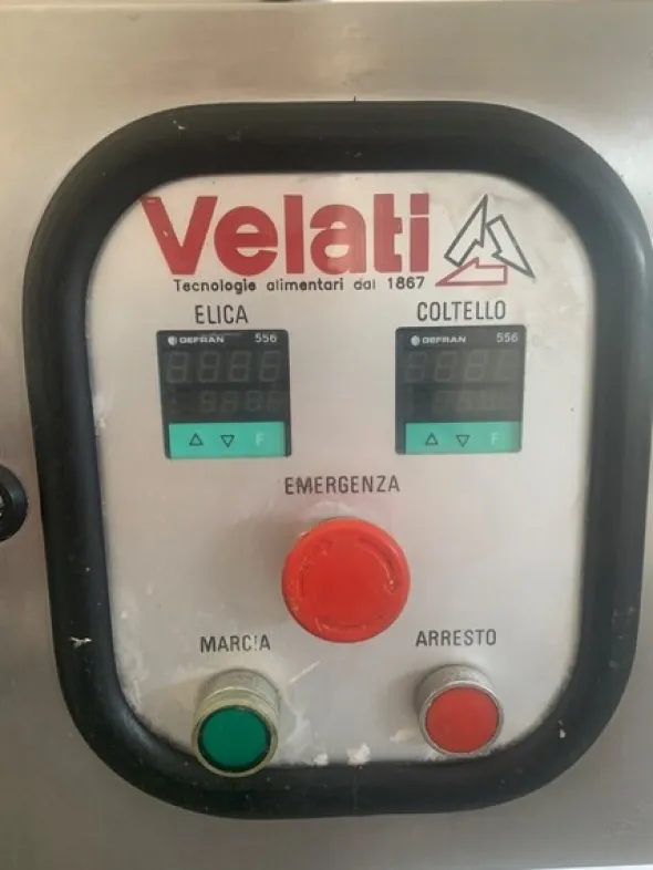 11#7751 Tritacarne in acciaio Velati