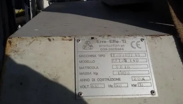 1#3612 Trituratori Satrind RFT e nastri