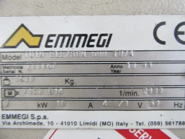 30#5339 Troncatrice a due teste Emmegi