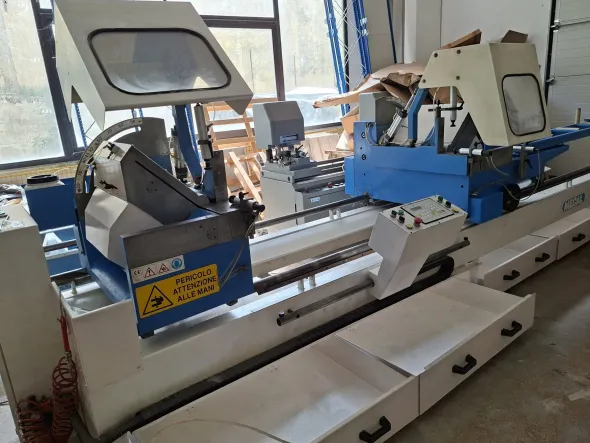 Troncatrice a 2 teste Mecal SW 453