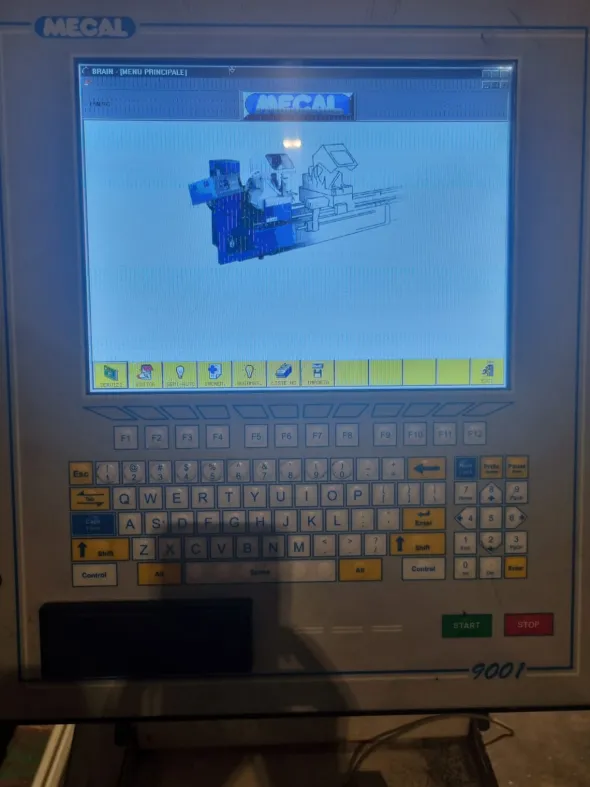Troncatrice doppia Mecal SW 453